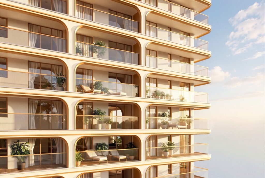 04 Avana Oasis – Residential balconies (marketing render)